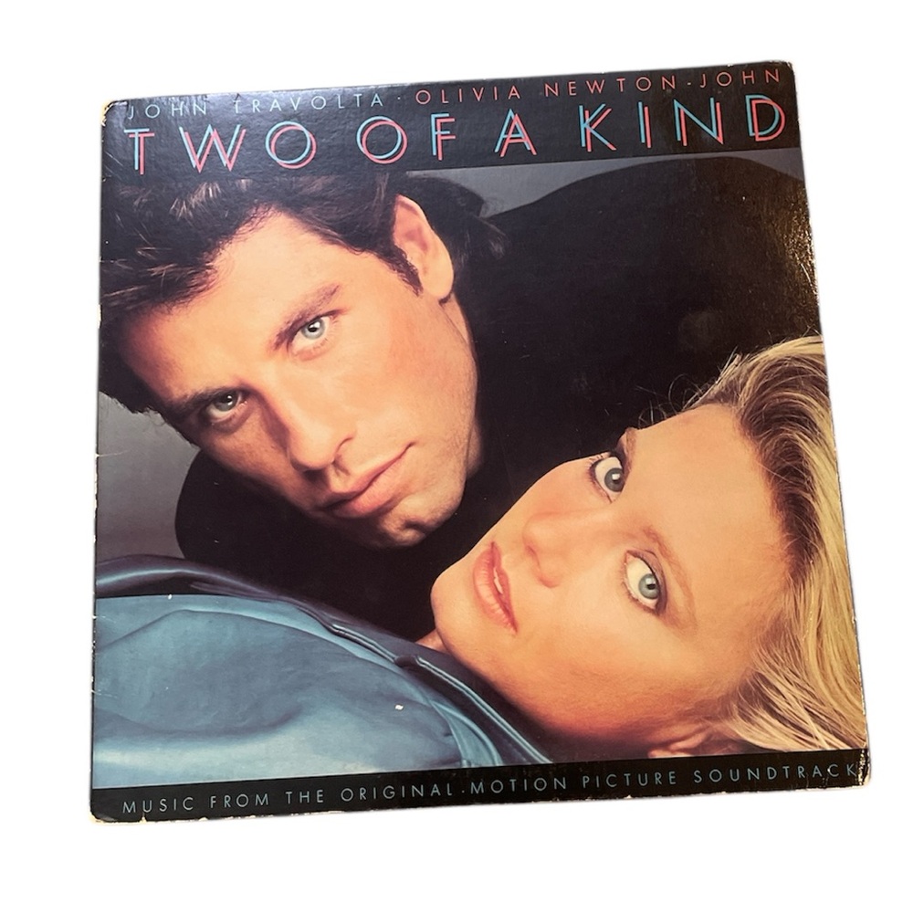 Two of a Kind Soundtrack Vinyl LP John Travolta Olivia Newton John